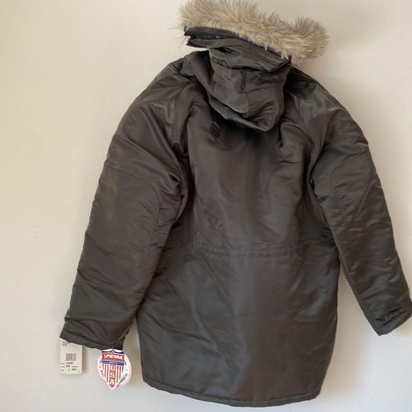 Spiewak sz L Mens Golden Fleece Parka Extreme Cold Weather rated to -40F NWT - Picture 10 of 11